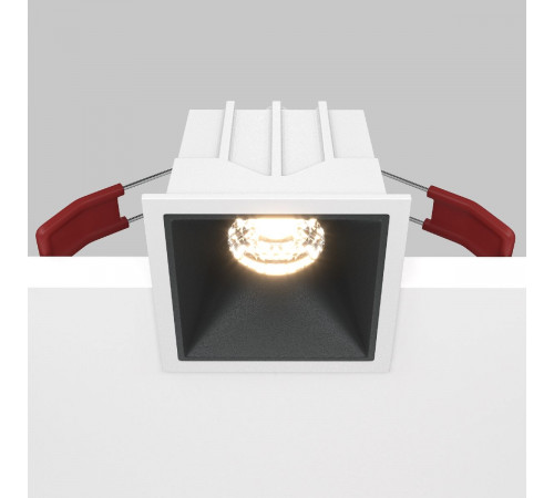 Встраиваемый светильник Maytoni Technical Alfa LED DL043-01-10W3K-SQ-WB