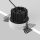 Встраиваемый светильник Maytoni Technical Downlight Round DL058-12W3K-TRS-B