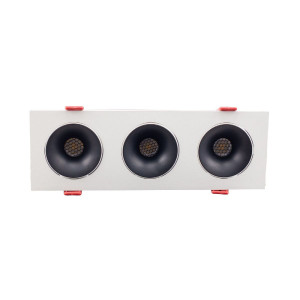 Встраиваемый светильник AM Group AM480-3 BK+WH 23,1W