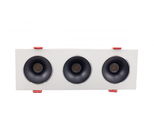 Встраиваемый светильник AM Group AM480-3 BK+WH 23,1W Встраиваемый светильник AM Group AM480-3 BK+WH 23,1W