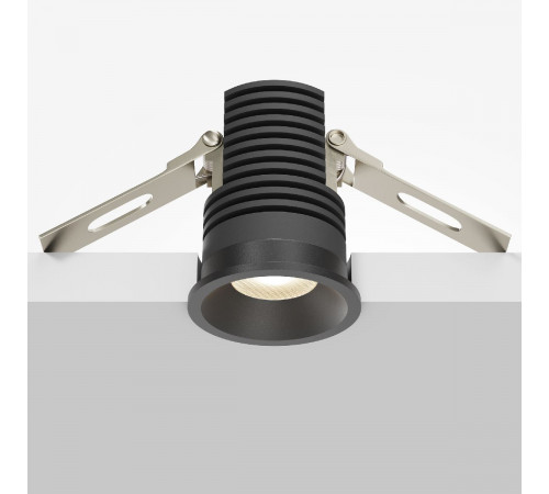 Встраиваемый светильник Maytoni Mini DL059-7W3K-B Встраиваемый светильник Maytoni Mini DL059-7W3K-B