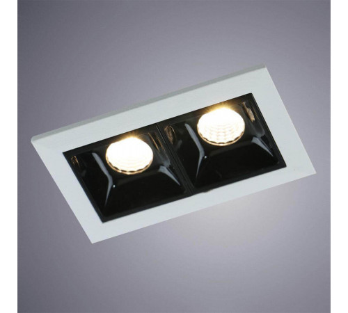 Встраиваемый светодиодный светильник Arte Lamp Grill A3153PL-2BK Встраиваемый светодиодный светильник Arte Lamp Grill A3153PL-2BK