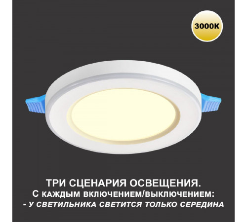 Встраиваемый светильник Novotech Span 359020 Встраиваемый светильник Novotech Span 359020
