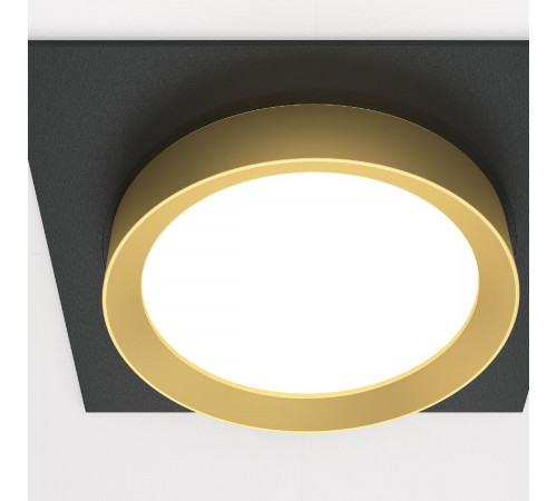 Встраиваемый светильник Maytoni Technical Hoop DL086-GX53-SQ-BG Встраиваемый светильник Maytoni Technical Hoop DL086-GX53-SQ-BG