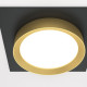 Встраиваемый светильник Maytoni Technical Hoop DL086-GX53-SQ-BG
