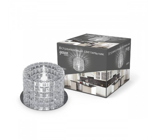 Встраиваемый светильник Gauss Crystal CR031 Встраиваемый светильник Gauss Crystal CR031