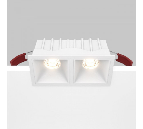 Встраиваемый светильник Maytoni Technical Alfa LED DL043-02-10W3K-SQ-W Встраиваемый светильник Maytoni Technical Alfa LED DL043-02-10W3K-SQ-W