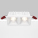 Встраиваемый светильник Maytoni Technical Alfa LED DL043-02-10W3K-SQ-W