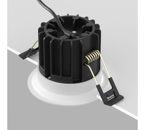 Встраиваемый светильник Maytoni Round DL058-12W2.7K-W Встраиваемый светильник Maytoni Round DL058-12W2.7K-W