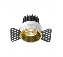 Встраиваемый светильник Maytoni Round DL058-7W3K-TRS-BS