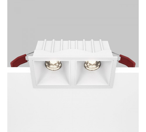 Встраиваемый светильник Maytoni Technical Alfa LED DL043-02-10W4K-SQ-W