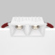 Встраиваемый светильник Maytoni Technical Alfa LED DL043-02-10W4K-SQ-W