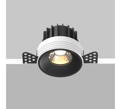 Встраиваемый светильник Maytoni Technical Downlight Round DL058-12W3K-TRS-B Встраиваемый светильник Maytoni Technical Downlight Round DL058-12W3K-TRS-B