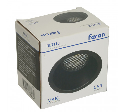 Встраиваемый светильник Feron DL3110 51341 Встраиваемый светильник Feron DL3110 51341