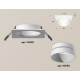 Встраиваемый светильник Ambrella Light Techno Spot XC6520020 (C6520, N6130)