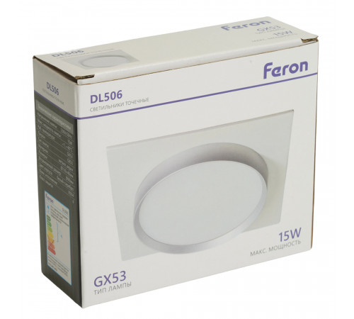 Встраиваемый светильник Feron DL506 51361 Встраиваемый светильник Feron DL506 51361