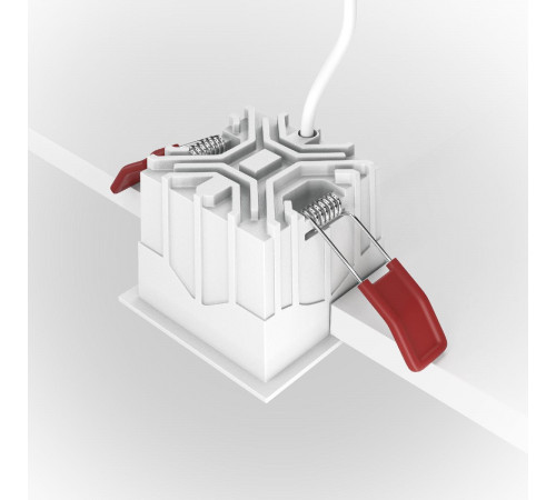 Встраиваемый светильник Maytoni Technical Alfa LED DL043-01-10W3K-D-SQ-WB