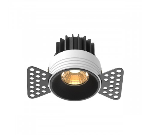 Встраиваемый светильник Maytoni Round DL058-7W2.7K-TRS-B Встраиваемый светильник Maytoni Round DL058-7W2.7K-TRS-B