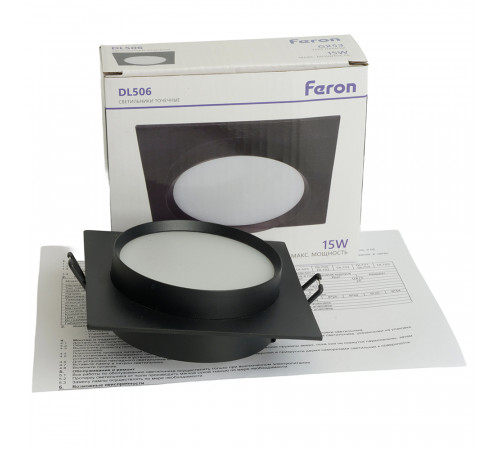Встраиваемый светильник Feron DL505 51357 Встраиваемый светильник Feron DL505 51357