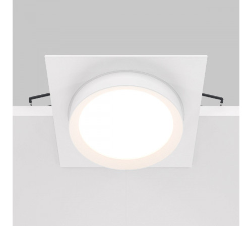 Встраиваемый светильник Maytoni Technical Hoop DL086-GX53-SQ-W Встраиваемый светильник Maytoni Technical Hoop DL086-GX53-SQ-W