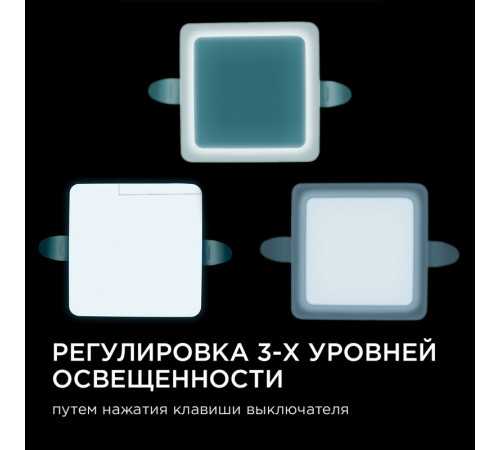 Встраиваемая светодиодная панель Apeyron FLP 06-113