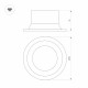 Встраиваемый светильник Arlight MS-BREEZE-BUILT-R82-9W Day4000 (WH, 85 deg, 230V) 035609