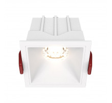 Встраиваемый светильник Maytoni Technical Alfa LED DL043-01-10W3K-SQ-W