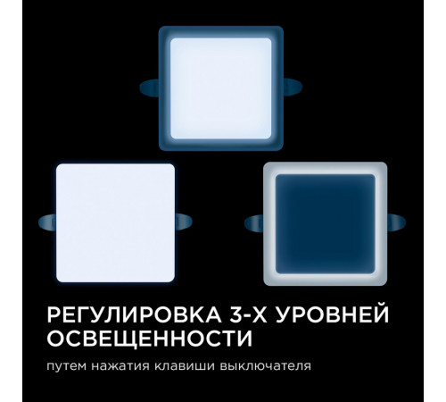Встраиваемая светодиодная панель Apeyron FLP 06-115 Встраиваемая светодиодная панель Apeyron FLP 06-115