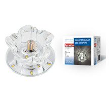 Встраиваемый светильник Fametto Luciole DLS-L125 G9 GLASSY/CLEAR UL-00000376
