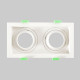 Встраиваемый светильник Crystal Lux CLT 069C2 WH