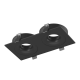 Корпус встраиваемого светильника SWG COMBO-2S2-BL 004159