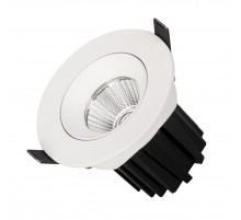 Встраиваемый светильник Arlight MS-ATOLL-BUILT-TURN-R94-10W Warm3000 (WH, 36 deg, 230V) 044598