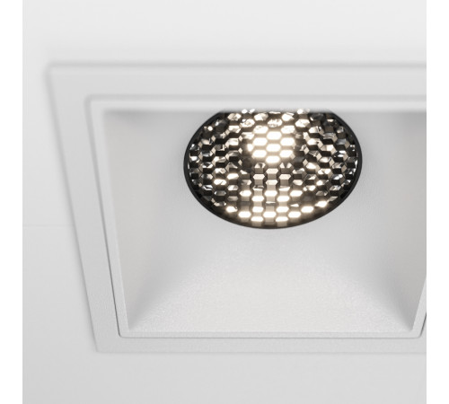 Встраиваемый светильник Maytoni Technical Alfa LED DL043-02-15W4K-D-SQ-W