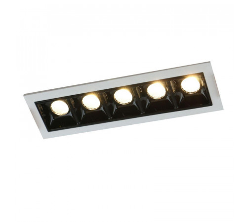 Встраиваемый светодиодный светильник Arte Lamp Grill A3153PL-5BK Встраиваемый светодиодный светильник Arte Lamp Grill A3153PL-5BK