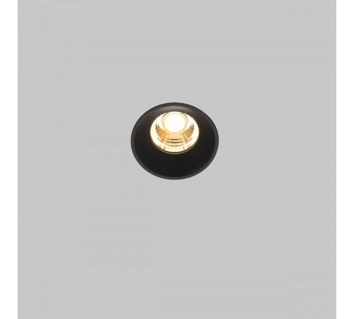 Встраиваемый светильник Maytoni Round DL058-7W2.7K-TRS-B Встраиваемый светильник Maytoni Round DL058-7W2.7K-TRS-B