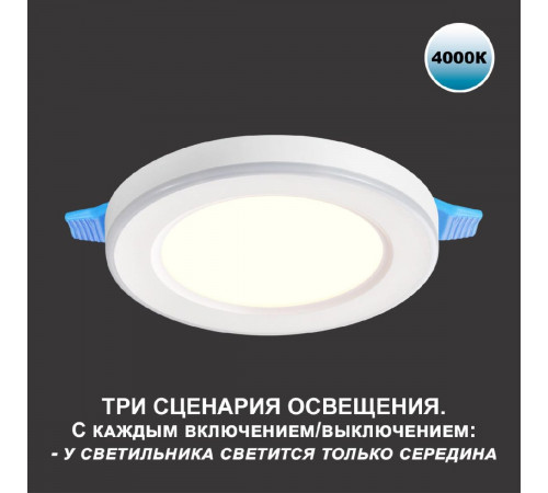 Встраиваемый светильник Novotech Span 359014 Встраиваемый светильник Novotech Span 359014