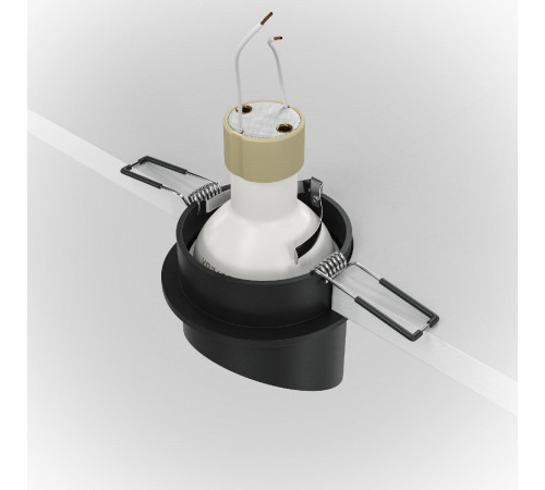 Встраиваемый светильник Maytoni Technical Lipari DL044-01-GU10-B Встраиваемый светильник Maytoni Technical Lipari DL044-01-GU10-B