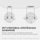 Встраиваемая светодиодная панель безрамочная Apeyron FLP 06-105