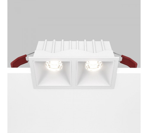 Встраиваемый светильник Maytoni Technical Alfa LED DL043-02-10W4K-SQ-W