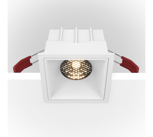 Встраиваемый светильник Maytoni Technical Alfa LED DL043-01-15W4K-D-SQ-W