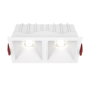 Встраиваемый светильник Maytoni Technical Alfa LED DL043-02-10W4K-SQ-W
