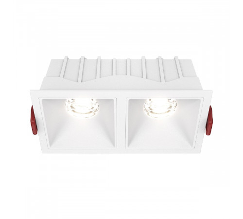 Встраиваемый светильник Maytoni Technical Alfa LED DL043-02-10W4K-SQ-W