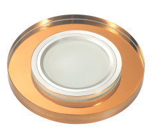 Встраиваемый светильник Fametto DLS-L106 GU5.3 CHROME/BRONZE UL-00000357