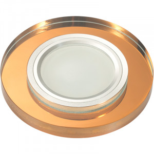 Встраиваемый светильник Fametto DLS-L106 GU5.3 CHROME/BRONZE UL-00000357