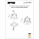 Встраиваемый светильник iLedex Mars 107-7W-D64-3000K-24DG-WH