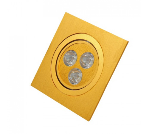 Встраиваемый светильник Elvan VLS-7025SQ-3W-WH Gl Встраиваемый светильник Elvan VLS-7025SQ-3W-WH Gl
