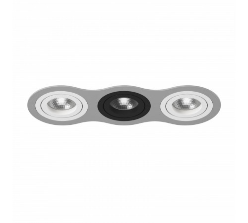 Встраиваемый светильник Lightstar INTERO 16 i639060706 (217639+217606+217607+217606)