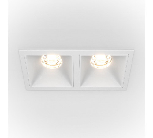 Встраиваемый светильник Maytoni Technical Alfa LED DL043-02-10W3K-D-SQ-W Встраиваемый светильник Maytoni Technical Alfa LED DL043-02-10W3K-D-SQ-W
