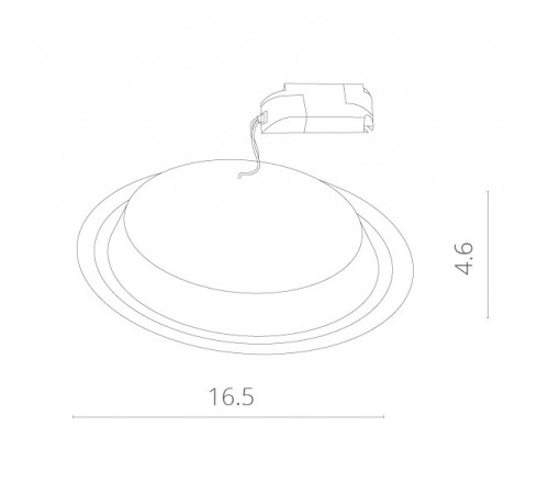Встраиваемый светильник ARTE Lamp A6410PL-1WH Встраиваемый светильник ARTE Lamp A6410PL-1WH
