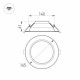 Встраиваемый светильник Arlight Cyclone 023212(2)